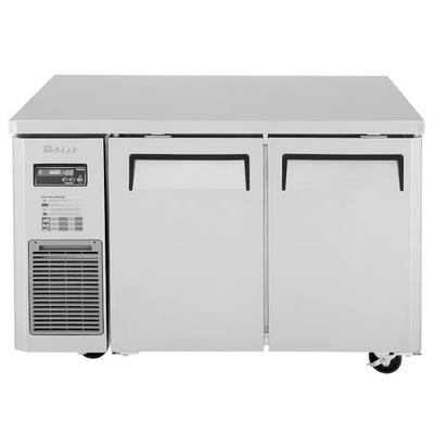 Turbo Air JUR-48S-N6 J Series 48" Narrow Depth Solid Door Undercounter Refrigerator with Side Mounted Compressor