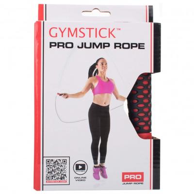 Gymstick - Springseil Pro schwarz/rot