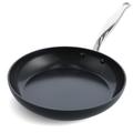 GreenPan Barcelona Hard Anodized Healthy Ceramic Nonstick 30 cm Frying Pan Skillet, PFAS Free, Stainles Steel Handle, Extra Strong Scratch Resistant, Induction, Oven Safe, Black