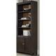 Hooker Furniture South Park Bunching Standard Bookcase Wood in Brown/Gray | 84 H x 32 W x 14 D in | Wayfair 5078-10445