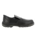 SAFETY JOGGER S3 Sicherheitsschuhe Herren mit Stahlkappe – X0600 - Rutschfester Arbeitsschuh für Damen, hochwertiger Leder Sicherheitsclog mit Stahlzwischensohle, Wasserdichtes, Schwarz, EU 39