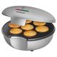 Bomann MM 5020 CB Muffin Maker, backen von bis zu 7 Muffins, Backflächen antihaftbeschichtet, Muffin Durchmesser ca. 4.5 cm, silber/schwarz