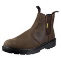 Amblers Safety FS128 Adults Safety Boot in Brown - Size 12 UK - Brown