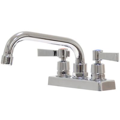 Advance Tabco K-51 Deck Mount Faucet with 4" Centers and 6" Swing Nozzle
