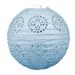 The Beistle Company Lace Paper Lantern Paper in Blue | 8 H x 8 W x 8 D in | Wayfair 59843-LB