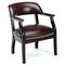 Boss B9540-BY Traditional Captain's Guest Chair - Mahogany