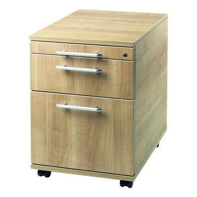 HAMMERBACHER Rollcontainer braun, 42.8x59x55.3 cm