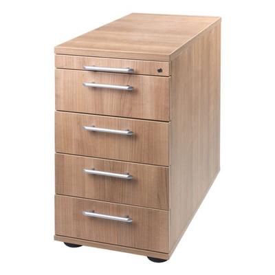 HAMMERBACHER Standcontainer »O-Line« braun, 42.8x76x80 cm