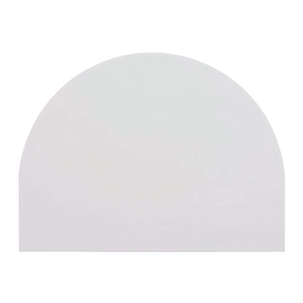 HAMMERBACHER Ansatzplatte Halbkreis KA60 »Model E« für freie Konfiguration im »Konferenztisch grau, 60x74.5x80 cm