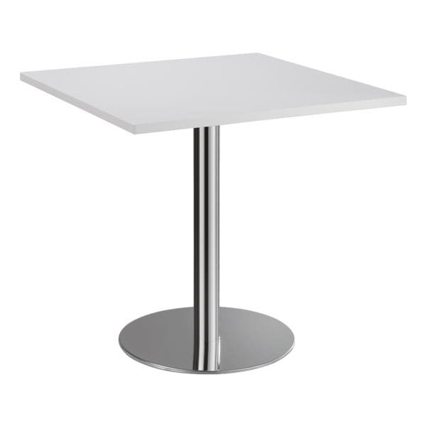 HAMMERBACHER Besprechungstisch STF88 »Meeting« Quadrat 80x80 cm weiß, 80x75.5 cm