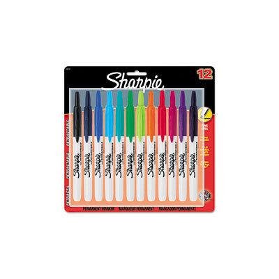 Sharpie Retractable Permanent Markers - Assorted, 12 Pk