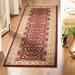 White 0.43 in Area Rug - Charlton Home® Klose Oriental Red/Ivory Area Rug Polypropylene | 0.43 D in | Wayfair CHLH6136 32887730