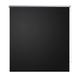 vidaXL Black Blackout Roller Blind with Thermal Layer - 120 x 175 cm - Easy to Install and Operate - Adjustable Settings - Perfect for Bedrooms and Offices