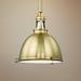 Hudson Valley Massena 19 1/2" Wide Aged Brass Pendant Light