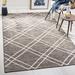 Gray 60 x 0.15 in Indoor Area Rug - Charlton Home® Bradenton Geometric Hand Knotted Bamboo Slat/Seagrass/Dark Area Rug Slat & Seagrass | Wayfair