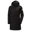 Helly Hansen Womens Aden Long Coat, L, Black