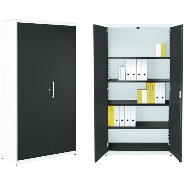 mauser Stahlschrank mit Flügeltüren »Kontoro« 5 OH 125 cm weiß, 125x202.5x48.2 cm Image