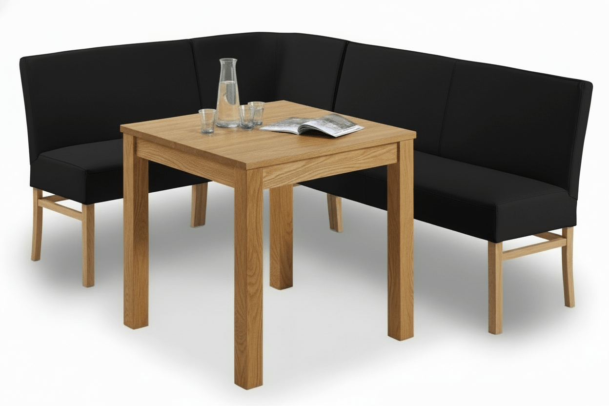 Eckbank grau,beige,blau,braun,gelb,grün,lila,orange,rosa,rot,schwarz,silber,türkis,weiß,wählbar Echtleder SOPHIE von Empinio24