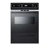 Summit Appliance Summit 24" Electric Single Wall Oven | 34.5 H x 24 W x 24 D in | Wayfair SUM-TEM721DK-R