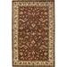 Brown/White 132 x 96 x 0.47 in Indoor Area Rug - Charlton Home® Bowen Oriental Hand Knotted Brown/Tan Area Rug | 132 H x 96 W x 0.47 D in | Wayfair