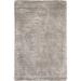 Gray/White 60 x 0.275 in Indoor Area Rug - Brayden Studio® Esser Striped Medium Gray/Beige Area Rug Viscose | 60 W x 0.275 D in | Wayfair