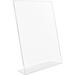 Deflect-O Corporation Anti-Glare Slanted Portrait Sign Holder Acrylic | 11 H x 8.5 W x 2.5 D in | Wayfair 879701