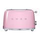 2 Slice Toaster, Extra Wide Slots, 3 pre set options, Pink