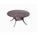 Lark Manor™ Allene Aluminum Dining Table Metal in Brown | 29 H x 60 W x 60 D in | Outdoor Dining | Wayfair DBYH7949 37990379