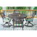 Lark Manor™ Allene Metal Dining Table Metal | 29 H x 30 W x 30 D in | Outdoor Dining | Wayfair DBYH7935 37990349