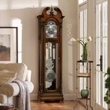 Howard Miller® Grayland 86" Grandfather Clock Wood in Brown/Gray | 86 H x 23 W x 14 D in | Wayfair 611244