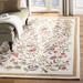 White 0.25 in Indoor Area Rug - August Grove® Kinchen Hand-Hooked Wool Ivory Rug Wool | 0.25 D in | Wayfair AGGR3110 38150328