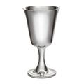 Wentworth Pewter - Large Pewter Bell Goblet, Wine Goblet, Wine Glass, Bright Polished Pewter