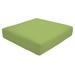 Eddie Bauer Knife Edge Indoor/Outdoor Sunbrella Ottoman Cushion Acrylic in Green/Blue | 5 H x 24 W x 24 D in | Wayfair 15099U-F54011