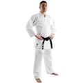 adidas WKF Kumite Fighter Martial Arts Uniform for Karate Training, Sparring, in White Climacool Technology 8OZ