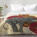 East Urban Home Rosebud Comforter Set Polyester/Polyfill/Microfiber in Red | Full/Queen | Wayfair EAHU7553 37847012