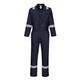 Portwest C814 Iona Lightweight Reflective Cotton Coverall Navy, XX-Large