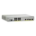 Cisco Catalyst 2960CX-8TC-L Network Switch, 8 Gigabit Ethernet Ports, two 1 G SFP and two 1 G Copper Uplinks, Enhanced Limited (WS-C2960CX-8TC-L)