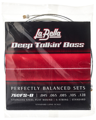 La Bella 760FS-B DT'Bass Flats
