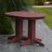 Red Barrel Studio® Nettie Resin Dining Table Plastic | 32 H x 60 W x 33 D in | Outdoor Dining | Wayfair RDBL7326 38850245
