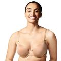 Chantelle Women's Basic Invisible Smooth Custom Fit Bra, Toffee, 32DD