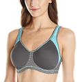 Freya Women's Full Coverage Active Underwire Molded Sports Bra, Grey (Carbon), 36C