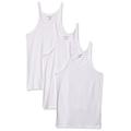 Emporio Armani Men's 3-Pack Tank Top Regular Fit Undershirt, White, Medium (Pack of 3)