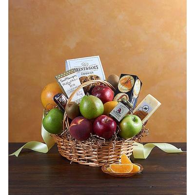 1-800-Flowers Food Gourmet Food Assortments Delivery Deluxe Fruit & Gourmet Basket Medium