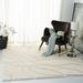 White 1.2 in Indoor Area Rug - Latitude Run® Reidy Abstract Beige Area Rug Polypropylene | 1.2 D in | Wayfair LATR5175 39052942