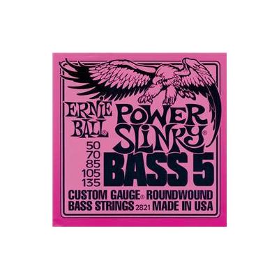Ernie Ball 2821 Power Slinky 5-String Bass Strings