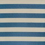 Resort Stripe Indoor/Outdoor Rug - Black/Champagne, 8'6" x 13' - Frontgate