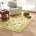 White 72 x 0.25 in Area Rug - Lark Manor™ Hollander Floral Handmade Looped Ivory/Beige Indoor Area Rug Wool | 72 W x 0.25 D in | Wayfair