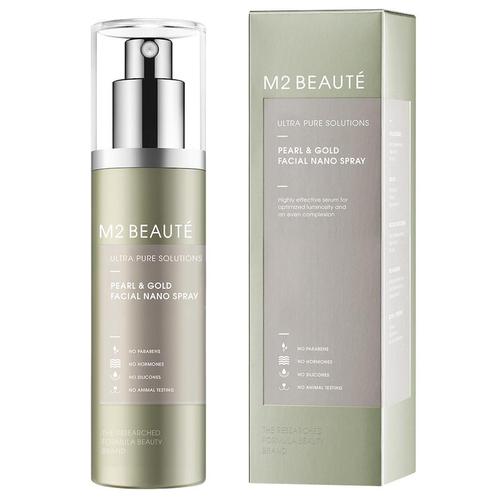 M2 Beauté - Ultra Pure Solutions Pearl & Gold Facial Nano Spray Anti-Aging Gesichtsserum 75 ml Damen