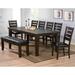 Lark Manor™ Carlsen Extendable Dining Table Wood in Brown | 30 H in | Wayfair ACOT6153 39484262