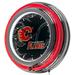 Trademark Global NHL 14.5" Wall Clock Glass | 14.5 H x 14.5 W x 3 D in | Wayfair NHL1400-CF-WM